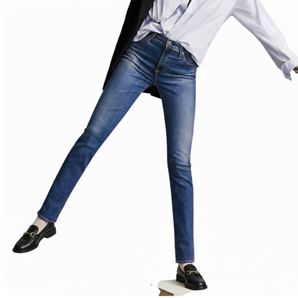 Anthropologie Adriano Goldschmied Jeans Stevie Straight Premium Denim